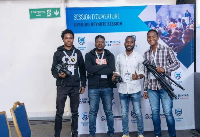 AFRICA DIGITAL COMMS - Agence de communication et marketing digital à lubumbashi - production événementielle - live streaming - diffusion en direct - DRC MINING WEEK 2024